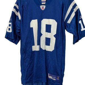 Reebok NFL Equipment Indianapolis Colts Peyton Manning Jersey Mens Size L 7720